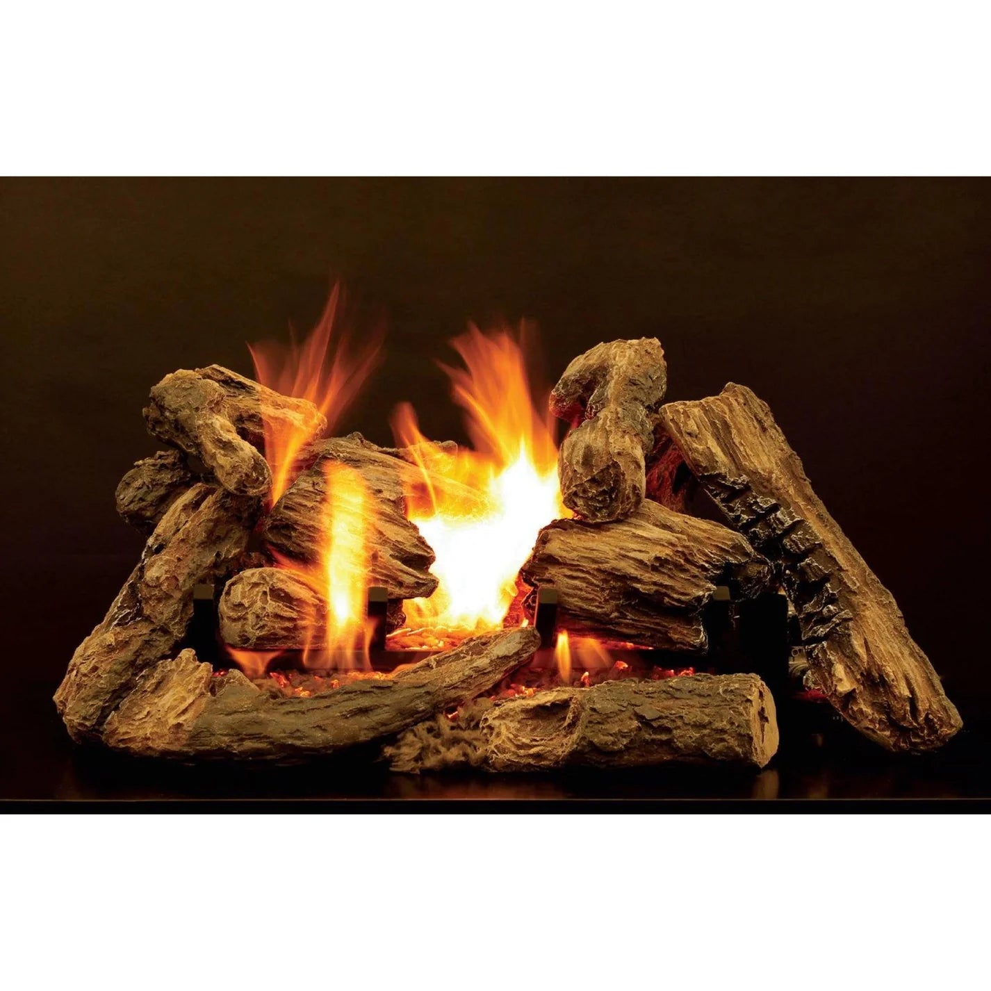 Empire Kensington Forest 18" Ceramic Fiber 13 Piece Vented Gas Log Set