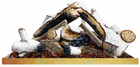 Empire LS40BIN Birch Logs for 40 Inch Rainier Fireplace Inserts