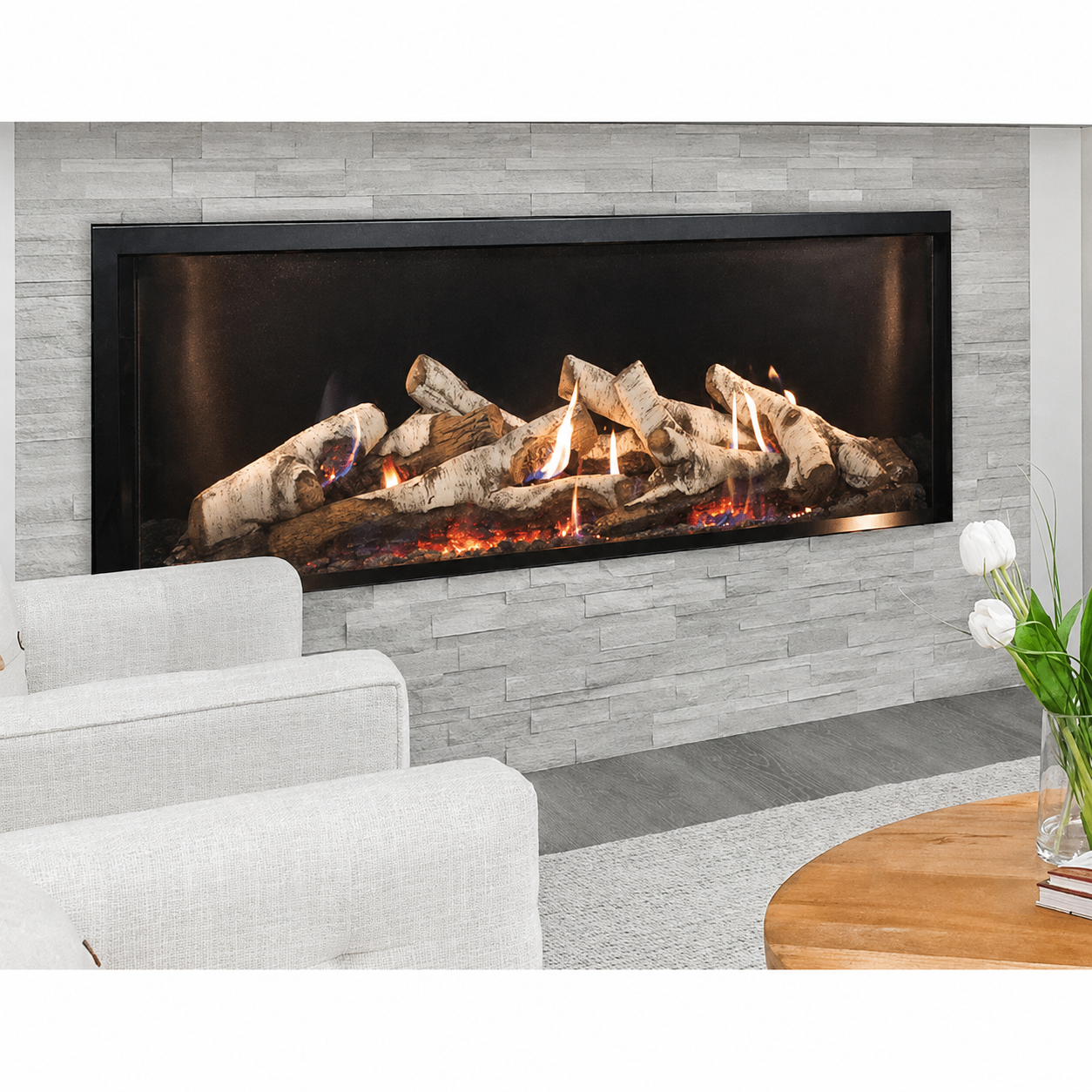 Empire LS60LBF Burncrete Birch Log Set