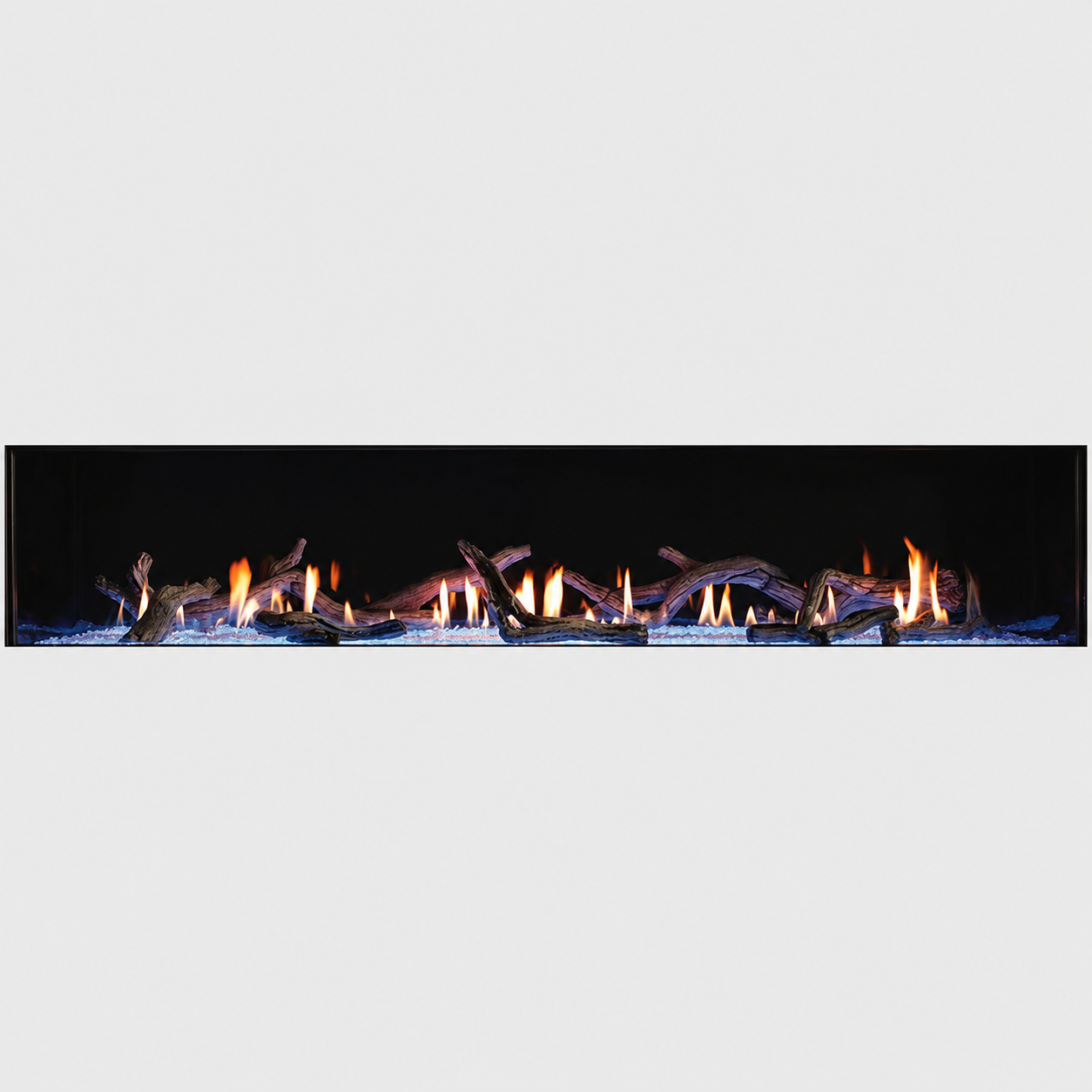 Empire LS72DC 11 Pieces Burncrete Driftwood Log Set for Boulevard DVLL72 Direct Vent Linear Fireplace