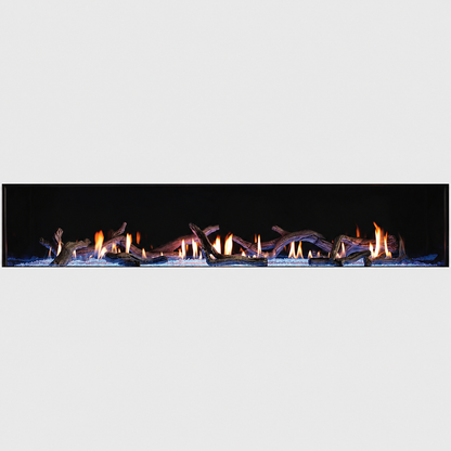 Empire LS72DC 11 Pieces Burncrete Driftwood Log Set for Boulevard DVLL72 Direct Vent Linear Fireplace