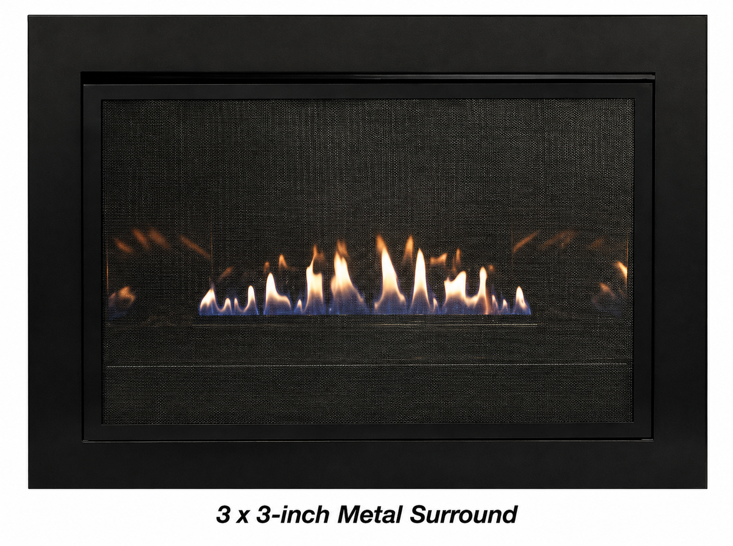 Empire Loft 27" 20,000 BTU Vent Free Small Gas Fireplace Insert with Black Liner