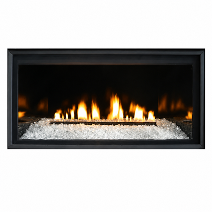 Empire Loft 36" Linear Direct Vent Gas Fireplace With On/Off Switch and Crushed Glass