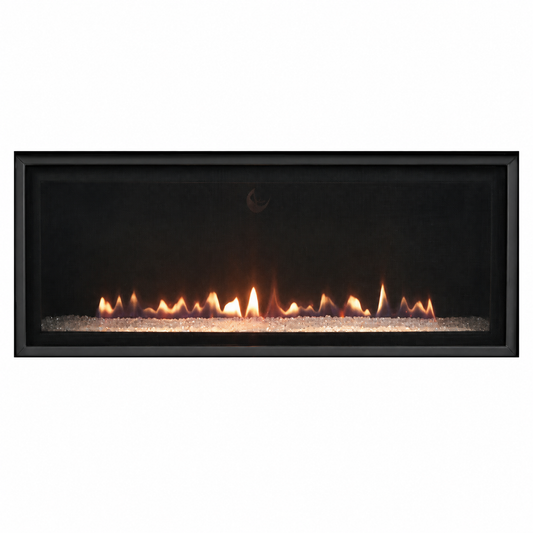 Empire Loft 46" Linear Direct Vent Gas Fireplace With On/Off Switch and Crushed Glass
