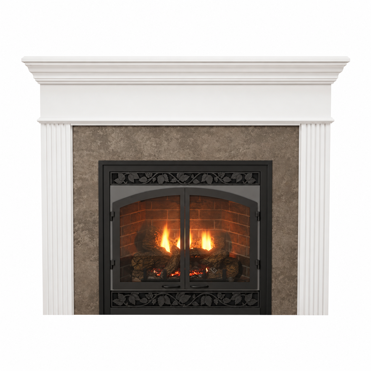 Empire MFL48PG 48" Primed Profile Flush Mantel