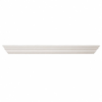 Empire MS72PG 72" Primed Profile Mantel Shelf