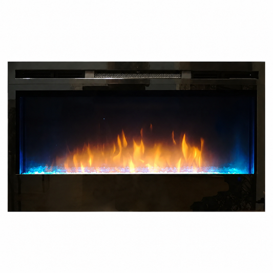 Empire Nexfire 34" Contemporary Linear Electric Fireplace EBL34