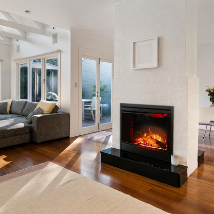 Empire Nexfire 39" Traditional Electric Fireplace EF39 With Glowing Logs