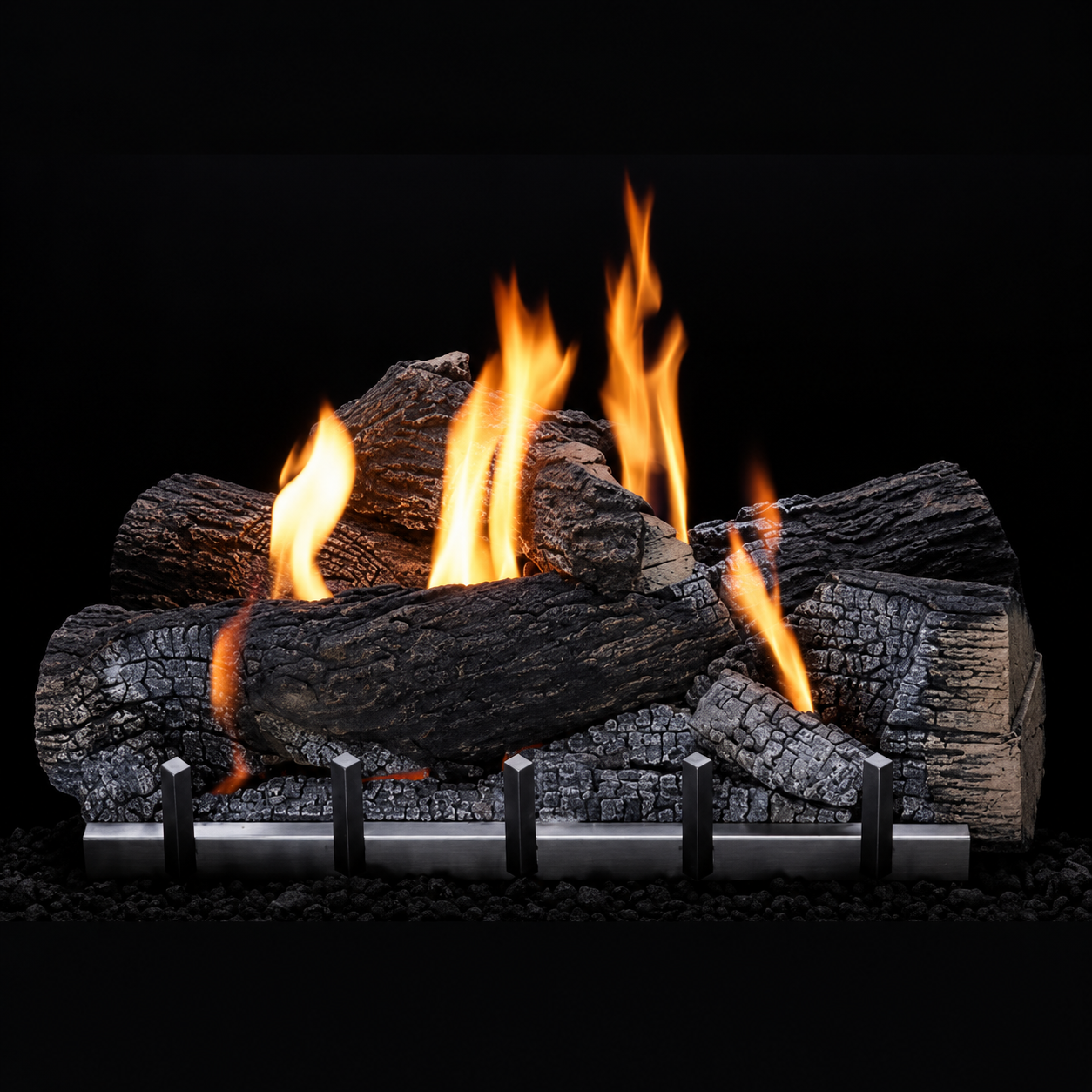 Empire OLX30WR Carol Rose Coastal 30" Wildwood Outdoor Refractory Ventless Log Set