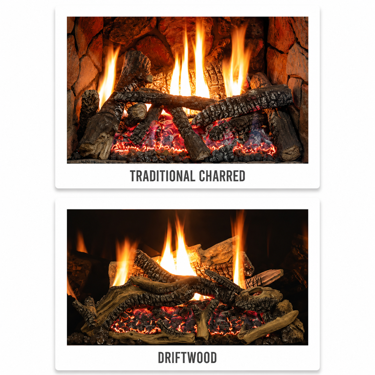 Empire Rushmore Clean Face 30" Direct Vent Gas Fireplace Insert with Thermostat Remote and Blower