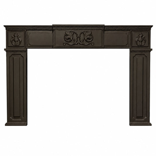 Empire SC336BL Matte Black Cast Iron Surround for Innsbrook Medium Fireplace Insert