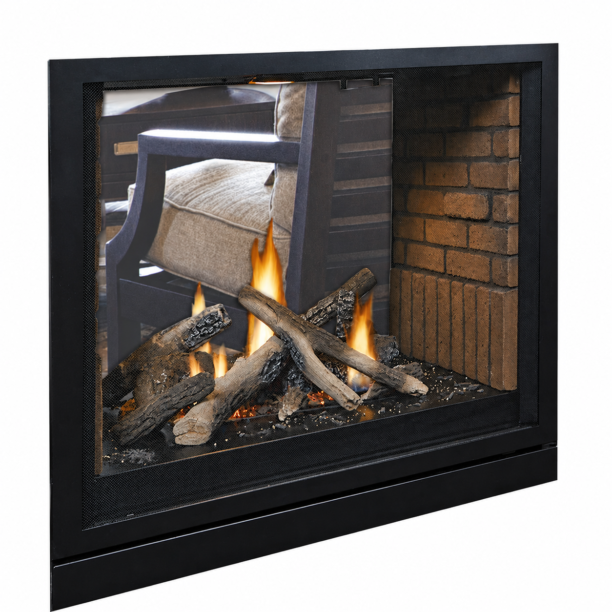 Empire Tahoe Clean Face 36" See Through Direct Vent Gas Fireplace