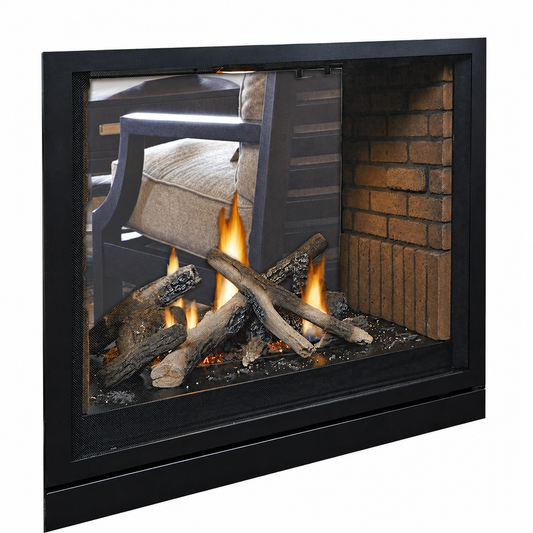 Empire Tahoe Clean Face 36" See Through Direct Vent Gas Fireplace