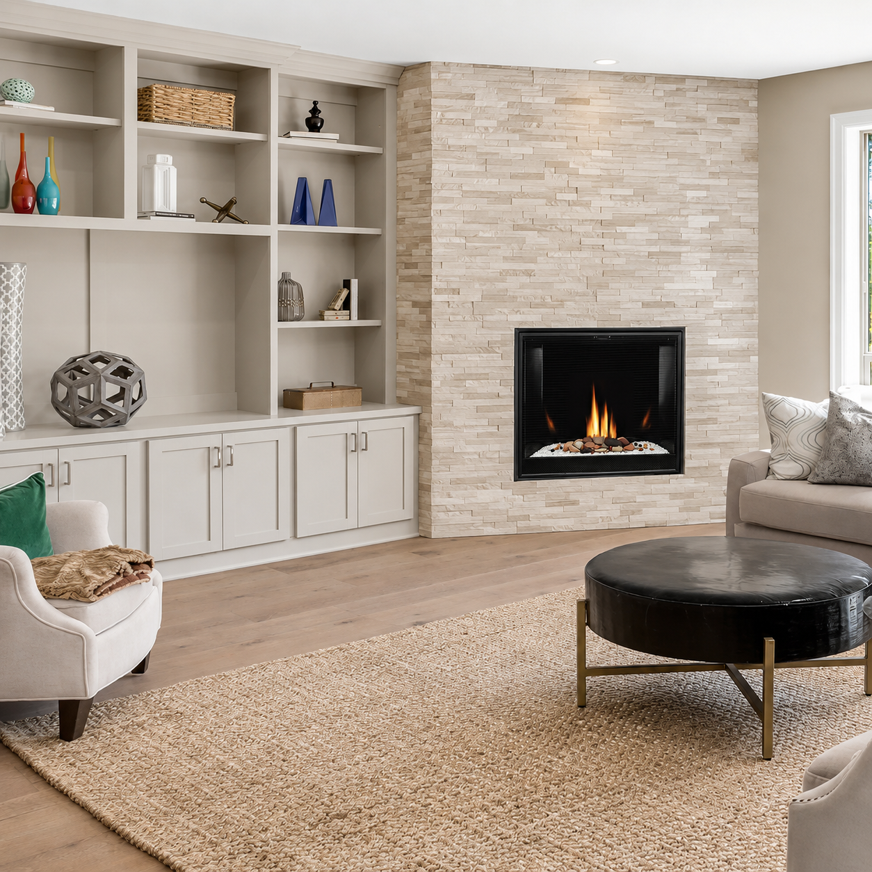 Empire Tahoe Clean Face Contemporary 36" Zero Clearance Direct Vent Gas Fireplace
