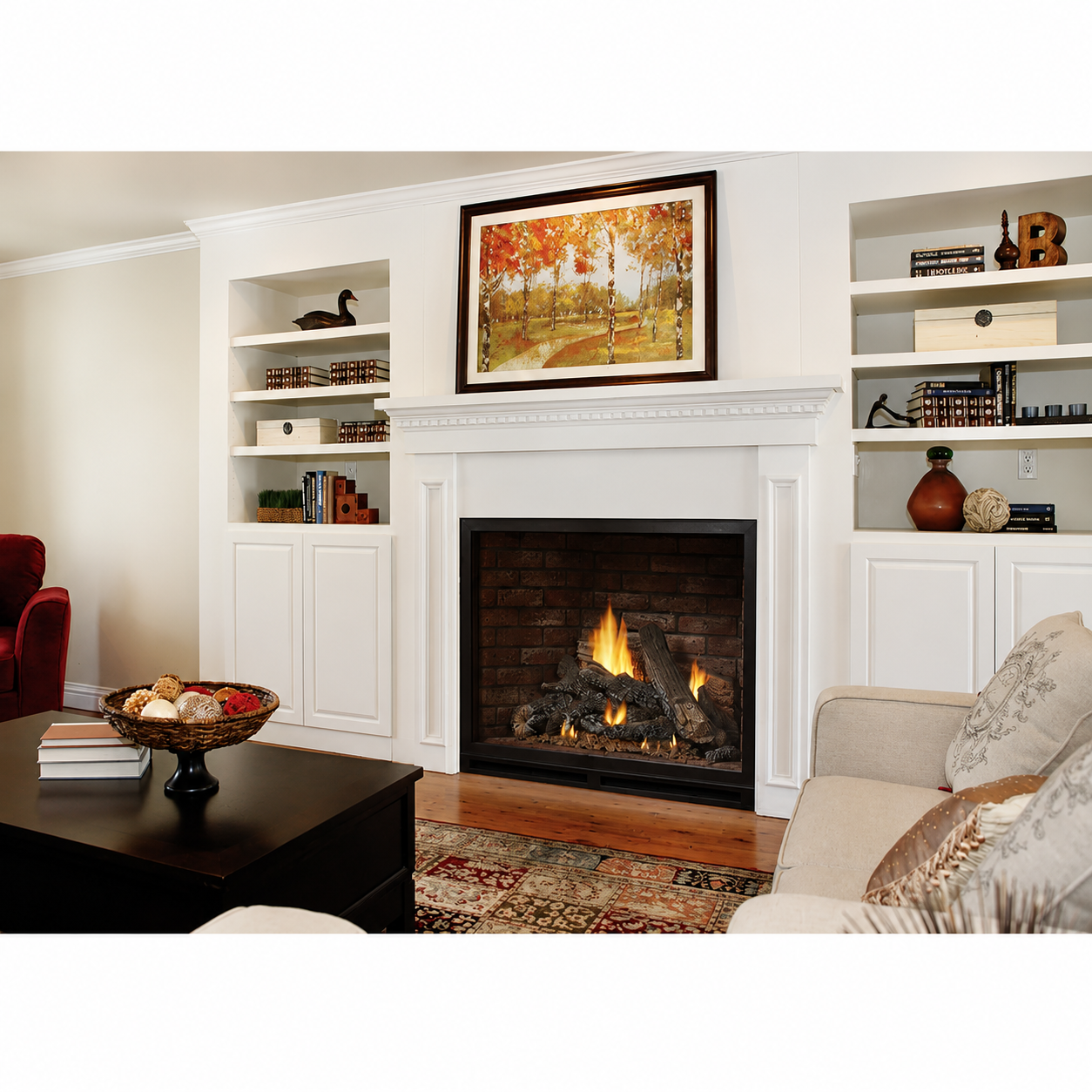 Empire Tahoe Clean Face Luxury 42" Zero Clearance Direct Vent Gas Fireplace