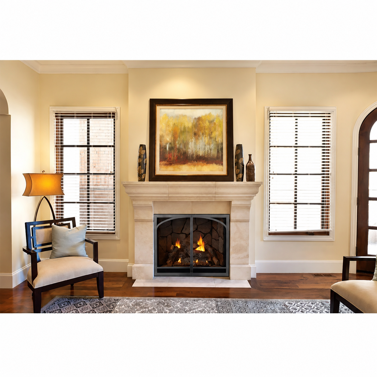 Empire Tahoe Clean Face Luxury 42" Zero Clearance Direct Vent Gas Fireplace