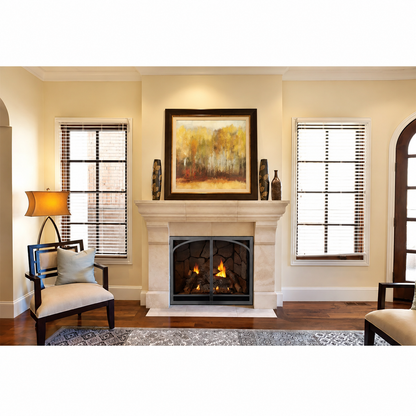 Empire Tahoe Clean Face Luxury 42" Zero Clearance Direct Vent Gas Fireplace