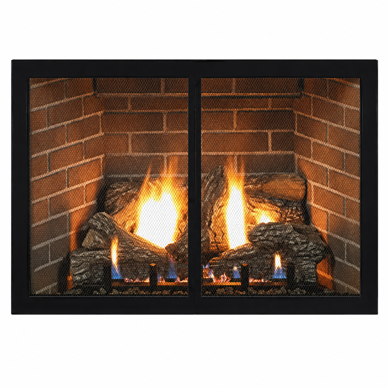 Empire Tahoe Premium 36" Zero Clearance Direct Vent Gas Fireplace with Log Set