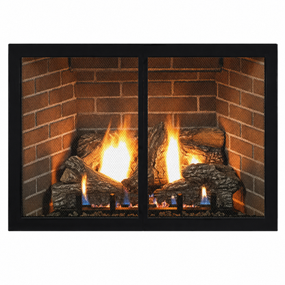 Empire Tahoe Premium 42" Zero Clearance Direct Vent Gas Fireplace with Log Set