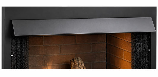 Empire VB4H32BL Extended Black Hood for 32" Fireplace and Firebox