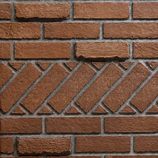 Empire VBP32SE Banded Brick Ceramic Fiber Liner for 32" Vent Free Fireplace and Firebox
