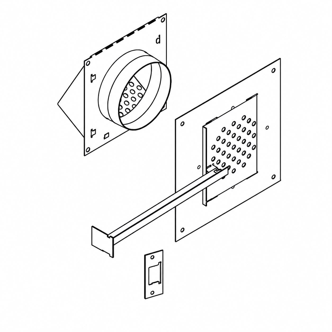 Empire VFA2 Fresh Air Kit for Vent Free Fireboxes