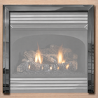 Empire VPF26HP Hammered Pewter Steel Frame for 26" Vail Vent Free Deluxe Fireplace