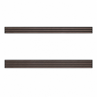 Empire VPL24HP Hammered Pewter Slat Louvers for 24" Vail Vent Free Premium Fireplace
