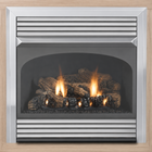 Empire VPS26HP Hammered Pewter Bottom Trim Kit for 26" Vail Vent Free Deluxe Fireplace