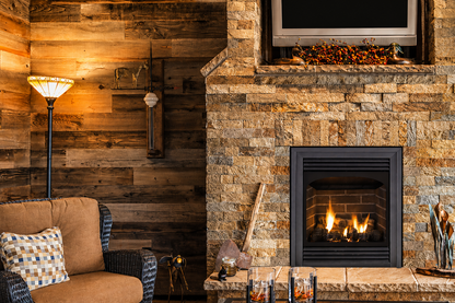 Empire Vail 24" Vent Free Premium Gas Fireplace 10,000 BTU with Slope Glaze Burner and Log Set