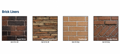 Empire Vail 24" Vent Free Premium Gas Fireplace 10,000 BTU with Slope Glaze Burner and Log Set