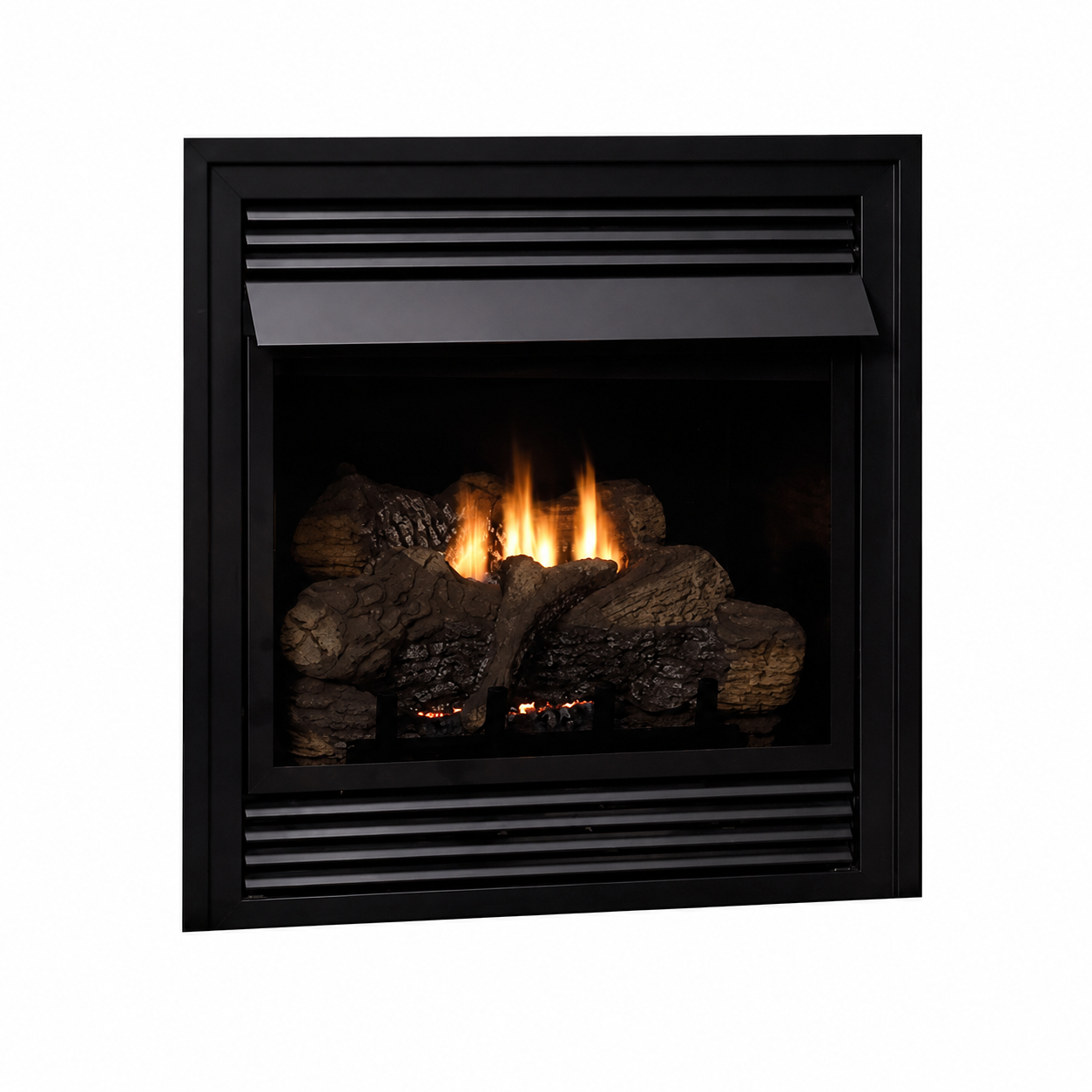Empire Vail Deluxe 26" Vent Free Gas Fireplace 10,000 BTU with Contour Burner and Log Set