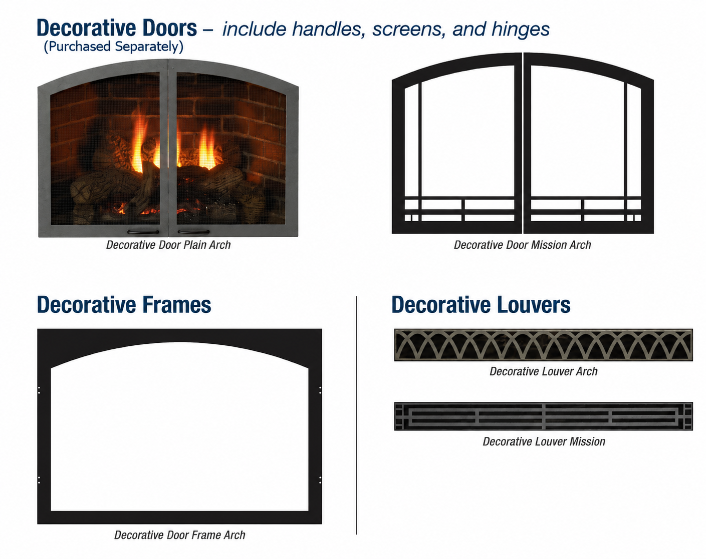 Empire Vail Deluxe 26" Vent Free Gas Fireplace 20,000 BTU with Contour Burner and Log Set