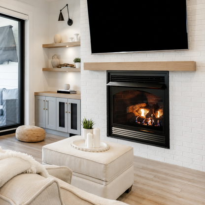 Empire Vail Premium 32" Vent Free Gas Fireplace with Slope Glaze Burner