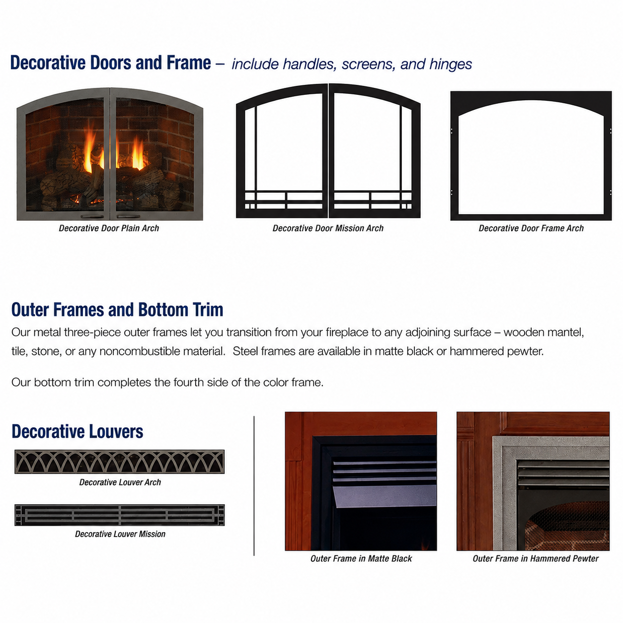 Empire Vail Premium 32" Vent Free Gas Fireplace with Slope Glaze Burner