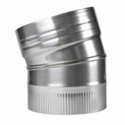 Empire WB12V15EK 15 Degree Elbow Kit for 36 and 44 Inch Blackburn Fireboxes