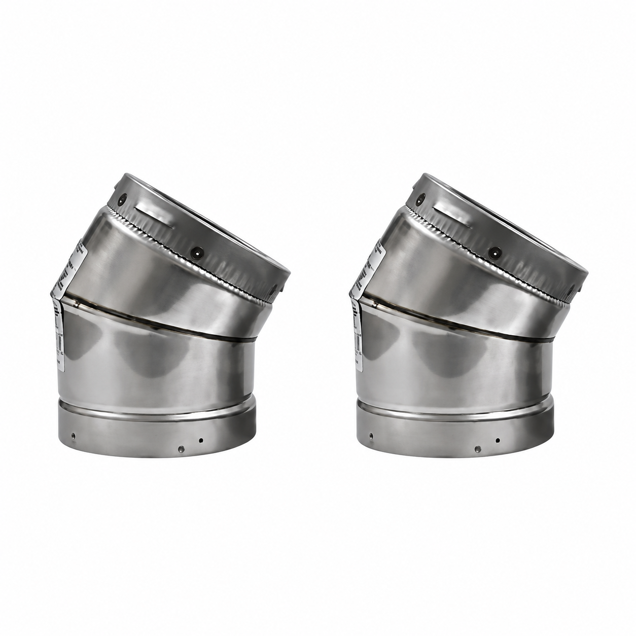 Empire WB12V30EK 30 Degree Elbow Kit for 36 and 44 Inch Blackburn Fireboxes