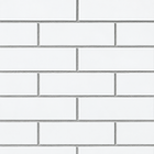Empire WBL36TWH Traditional White Brick Set for Blackburn 36" Wood Firebox