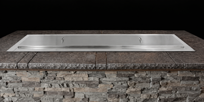 Empire WC48LSS Stainless Steel Weather Cover for 48" Carol Rose Coastal Outdoor Linear Fire Pit
