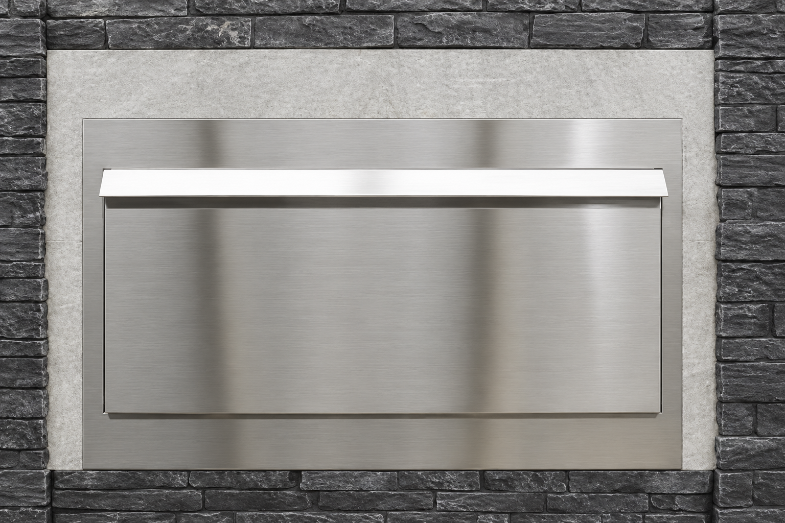 Empire WD36SS Stainless Steel Weather Door for 36" Carol Rose Coastal Premium Outdoor Firebox