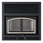 Empire WD4NB 36" Nickel Door Overlay for St. Clair 3000 Wood Burning Fireplace