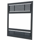 Empire WF4TBL 36" Black Traditional Faceplate for St. Clair 3000 Wood Burning Fireplace