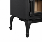 Empire WLQ1BL Black Queen Anne Leg Kit for Gateway 1700 Wood Burning Stove