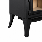 Empire WLS1BL Black Straight Leg Kit for Gateway 1700 Wood Burning Stove