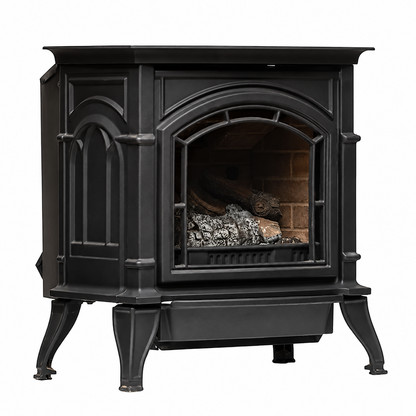 Everwarm EWVFS32 Freestanding Vent Free Gas Stove 32000 BTU with Log Set