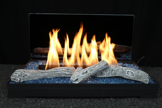 Hargrove ESCS Element Series Vent-Free Burner System With Driftwood Twig Kit