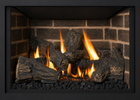 IronStrike MPI27-B Traditional Madison Park 27 Gas Fireplace Insert with Electronic Ignition