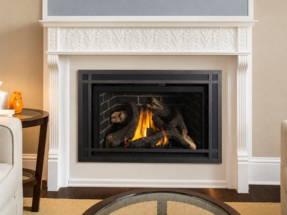 IronStrike MPI32-B Traditional Madison Park 32 Gas Fireplace Insert with Electronic Ignition