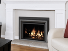 IronStrike MPI34CD-B Contemporary Madison Park 34 Gas Fireplace Insert with Electronic Ignition
