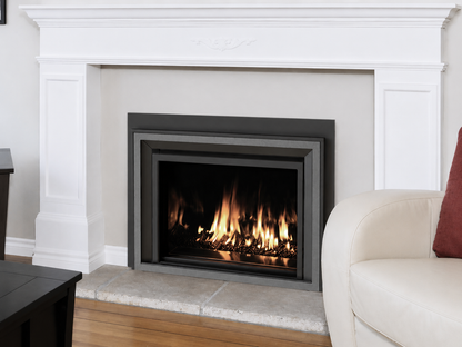 IronStrike MPI34CD-B Contemporary Madison Park 34 Gas Fireplace Insert with Electronic Ignition